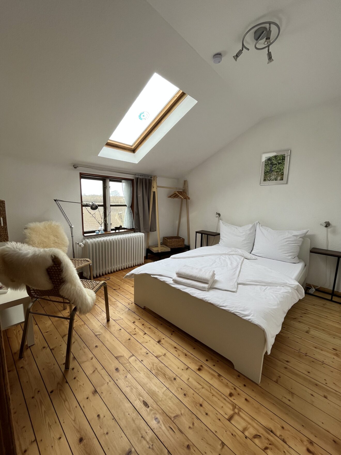 Das Doppelzimmer am Feldrand im CoLiving